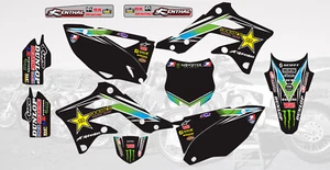 338 MOTOCROSS GRAPHICS DECALS STICKERS FOR KAWASAKI KXF 450 KX450F 2012-2015 - Picture 1 of 1