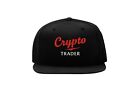 Crypto Trader Snapback Baseball Cap Fullcap Flat Bill Hip Hop Hat Trendy Wear