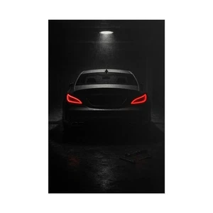 Mercedes-Benz CLS63 AMG Poster - Dark Garage Wandkunstdruck - Bild 1 von 36