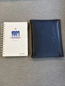 1993 Cadillac Sixty Special Owners Manual w/ Leather Case - Picture 1 of 22