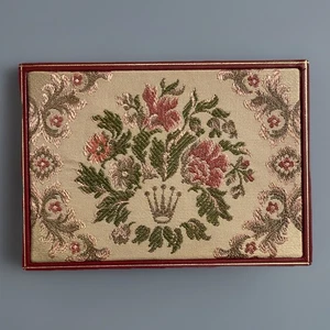 Rolex Vintage Lady's President Embroidered Tapestry Uhrenbox 60.01.2 - Bild 1 von 13