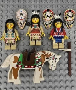 Lego Western Indian Minifigures Lot and Accessories - Picture 1 of 2