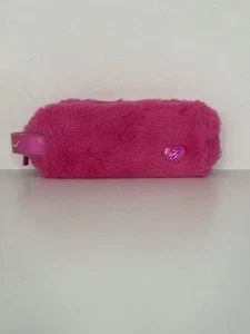 Too Faced Hot Pink Super Soft Fuzzy Make-up Kosmetiktasche - BRANDNEU - Bild 1 von 3