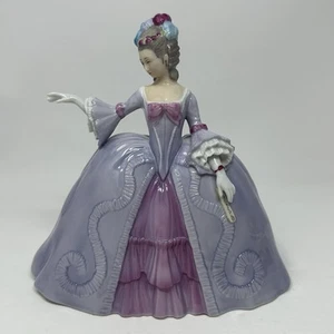 Franklin Porcelain Marianne The Minuet Museum of Costume 1980 Figurine - Picture 1 of 13