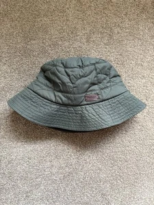 Barbour Dark Green Fleece Lined Bucket Hat - Picture 1 of 4