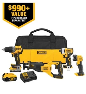 Dewalt DCK449E1P1 20V Max XR Brushless 4-Tool Combo Kit - Picture 1 of 3