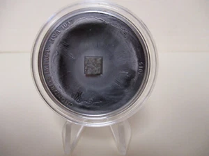 COOK ISLANDS 2015 CHONDRITE IMPACT METEORITE NWA 4037 1oz. SILVER COIN - Picture 1 of 3