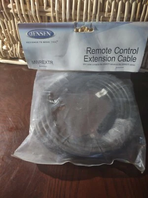 Jensen #MWREXTR 18 ft Remote Control Extension Cable-Brand New-SHIPS N 24 HOURS - Image 1 of 4