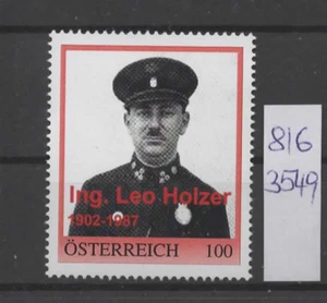 Österreich PM Feuerwehrmann Ing. Leo HOLZER 8163591 ** siehe Beschreibung - Bild 1 von 1