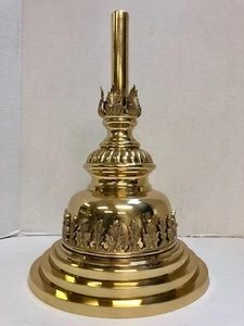 SOPORTE BASE LATÓN TRADICIONAL PARA CRUZ PROCESIONAL IGLESIA - #109 (CHALICE CO.) - Imagen 1 de 8