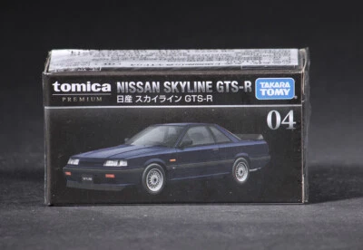 Takara Tomy Tomica 04 Premium Nissan Skyline GTS-R Mini Diecast Car - Image 1 of 4