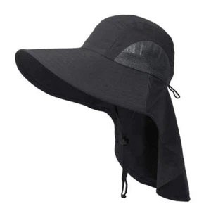 Sun Hat Sun Protection UV Protection Enlarged Breathable Mesh Hat Foldable for M - Picture 1 of 7