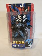 Marvel SpiderMan Classics Venom With Spider-Man Trap Base Toy Biz Legends Figure