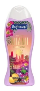 Softsoap Moisturizing Body Wash, Miami Sunrise-Plum & Freesia Scent, 20 Fl Oz - Picture 1 of 1
