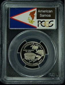 2009-S PCGS PR70DCAM American Somoa Territory Quarter - Picture 1 of 1