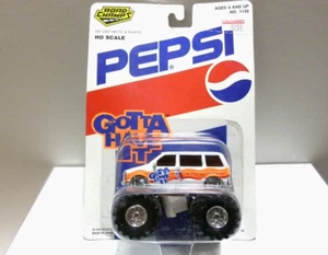 1993 Road Champs HO Scale Pepsi 1987 Dodge Caravan Monster Truck - Picture 1 of 4