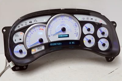 03 04 05 Cadillac Escalade Reman Instrument Panel Cluster WHITE 0 MILES $50 BACK - Image 1 of 3