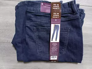 Gloria Vanderbilt Amanda Jeans Womens Size 18 Portland Tapered Leg High Rise - Picture 1 of 5
