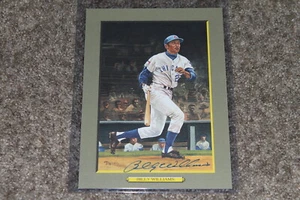 BILLY WILLIAMS PEREZ STEELE HALL OF FAME GREAT MOMENTS AUTOGRAPHED # 2439/5000 - Picture 1 of 1