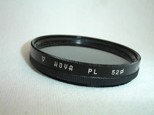 Hoya 52mm PL Filter only, Polarizer Polarizing, made in Japan - Picture 1 of 2