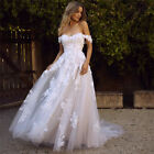 Lace Wedding Dress Off Shoulder