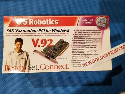 US ROBOTIC PCI  56K V.92 MODEM Faxmodem Brand New - Image 1 of 2