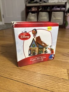 Department 56 Mickey’s Merry Christmas Village “Goofy’s Gas Station” 2012 RARE! - Picture 1 of 11
