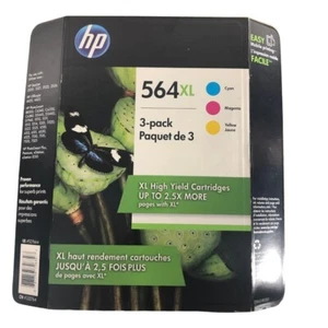 HP 564XL INK Cartridge Color Ink Combo Pack April 2019 Expiration - Picture 1 of 3