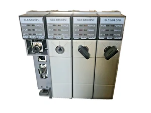 Allen Bradley SLC 500 5/03 CPU Processor 1747-L531 Series D (lot of 4) - Picture 1 of 6