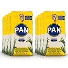 P.A.N. White Corn Meal Pre-Cooked Gluten Free Flour for Arepas 2.2Lb / Pack of 8