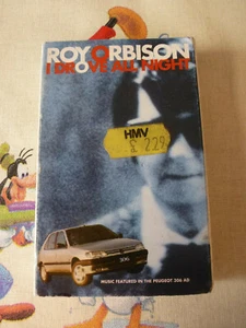 ROY ORBISON I DROVE ALL NIGHT ORIGINAL 1993 VIRGIN RECORDS AUDIO CASSETTE SINGLE - Picture 1 of 4