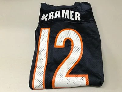 NUEVA CAMISETA JUVENIL ERIK KRAMER #12 RETRO CHICAGO BEARS AZUL MARINO WILSON Foto 1 de 4
