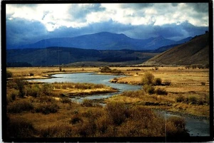 Stormy Sky over Big Hole River MT POSTCARD - Picture 1 of 2