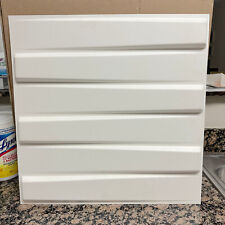 Style Selections Embossed Off-white Hardboard "Bricks" Wall Panel 3D EKB-02-103