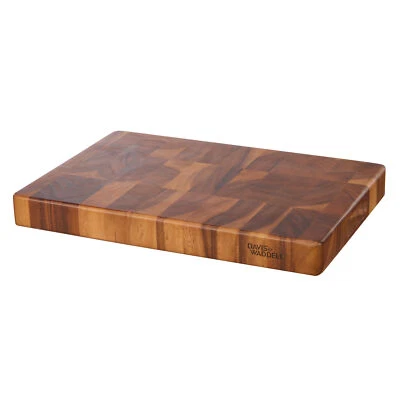 Davis & Waddell Wood End Grain Cutting Board Serving Chopping Board 26x38cm - image 1 of 2