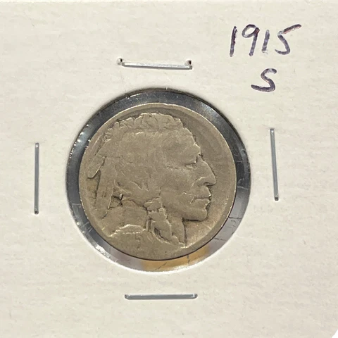 1915 S Buffalo Nickel Cover