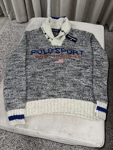 Polo Ralph Lauren Herren Polo Sport Pullover mit Schalkragen M - Bild 1 von 5