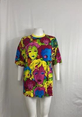 CAMISETA DE COLECCIÓN VERSACE JEANS COUTURE MARILYN MONROE BETTY BOOP M Foto 1 de 4