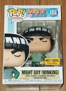 Funko Pop Animation #1414 Might Guy Winking Naruto Shippuden Hot Topic Exclusive - Picture 1 of 6