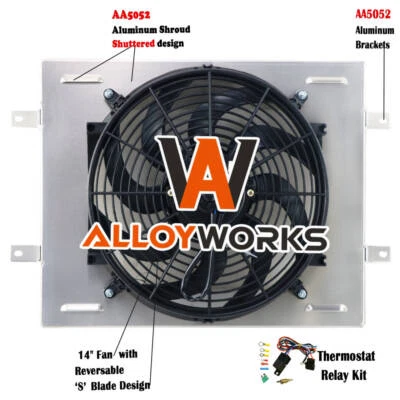 Aluminum Shroud Fan For 1984-95 1989 1991 TOYOTA PICKUP 4CYL GAS ENGINES - Изображение 1 из 4