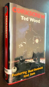 Ted WOOD -- Corkscrew -- Reid Bennett Mystery -- 1988 SIGNED 1st UK Edition HC - Picture 1 of 2