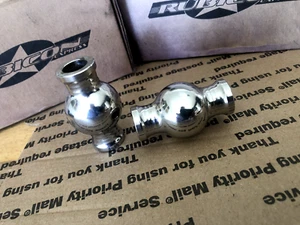 2 Pack - Rubicon Express SMALL Super-Flex Rod End Eyelet Ball NEW (2 1/3 Inch) - Picture 1 of 5