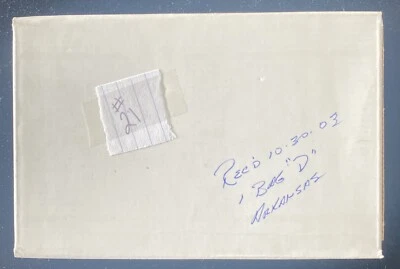 2003-D Arkansas State Quarters $25 Mint Sewn Bag in U.S Mint Unopened Box - Image 1 of 4