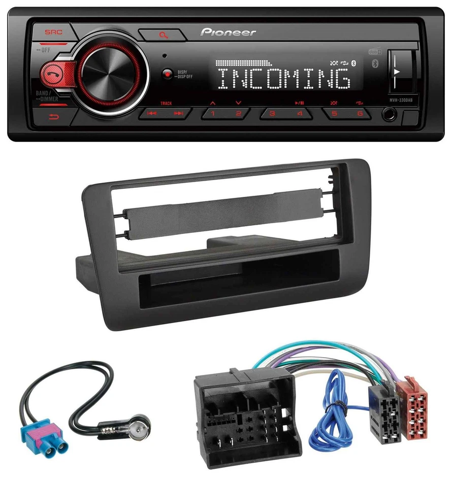 Pioneer Bluetooth USB DAB MP3 Autoradio für Audi A1 (ab 2012) - Bild 1 von 4