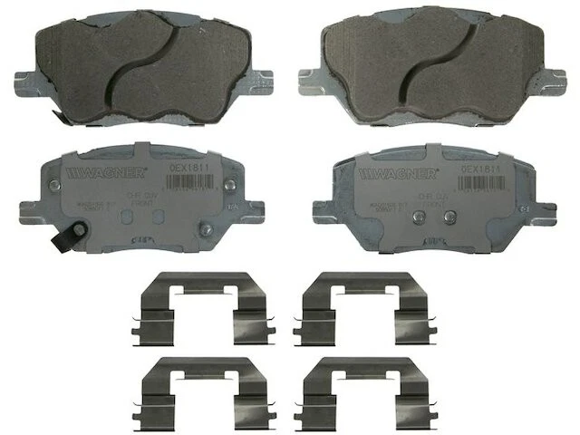 Front Brake Pad Set Wagner 17BKXQ43 for Fiat 500X 2016 2017 2018 2019 2020 2021 - Image 1 of 1