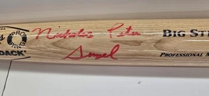 Nick Senzel Reds Autograph Rawlings Big Stick Red Ink Bat JSA - Picture 1 of 3