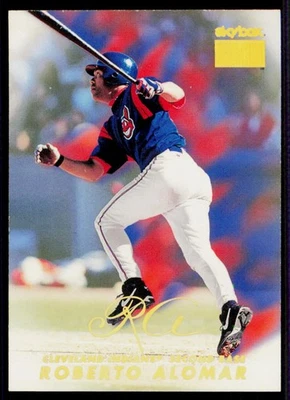  Tarjeta de béisbol 1999 SkyBox Premium #6 Roberto Alomar Cleveland Indians Foto 1 de 2