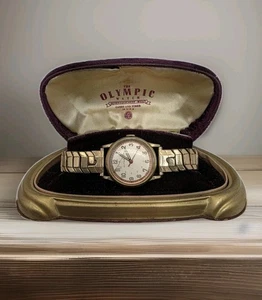 Vintage Olympic Military Field Infantry Watch with Original Case & Paperwork - Picture 1 of 18