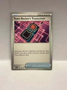 Team Rocket's Transceiver 178/182 Sv10: Destined Rivals Regular - Picture 1 of 2