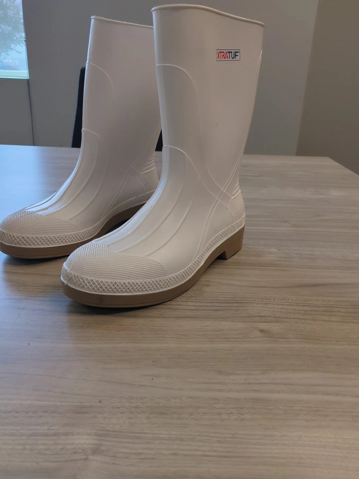 Botas de pesca/lluvia Xtratuf Legacy de neopreno para hombre BLANCAS talla 12 EE. UU. Foto 1 de 4